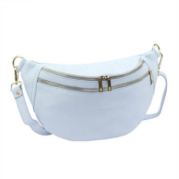 Kožená ľadvinka Luka modrá KZ57009