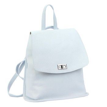 Dámsky kožený batoh Luka modrý (KZ2260978) 8l